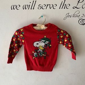 Peanuts Christmas Sweater for Kids